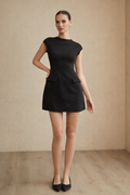 Fioren | Elegant Women's Mini Dress with Pocket